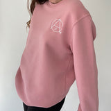 Bubblegum Atelier Monogram Embroidered Sweatshirt